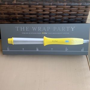 drybar The Wrap Party Yellow Curling & Styling Wand - No Packaging